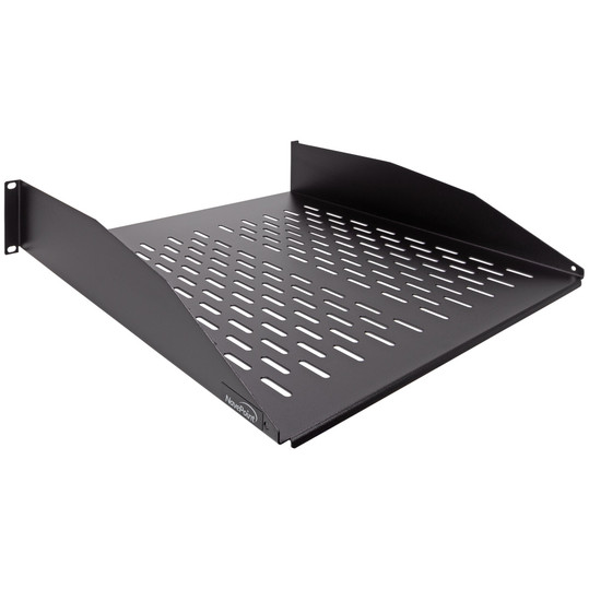 NavePoint 2U Heavy Duty Vented Cantilever Shelf 18" (460mm) Deep