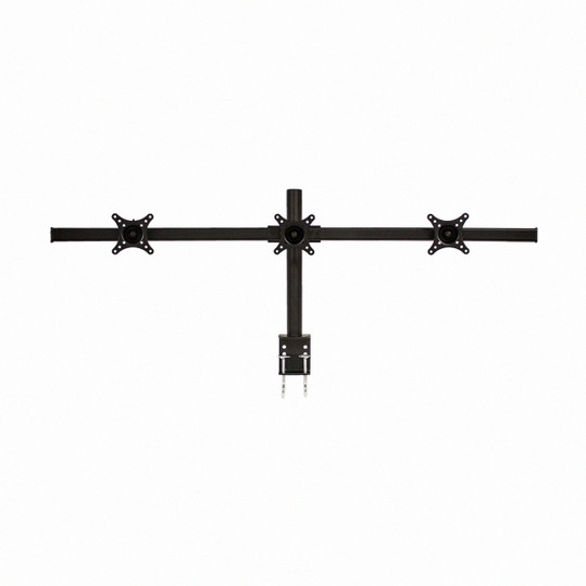 NavePoint Triple LCD Monitor Mount Holds 3 Screens to 28-Inches Black