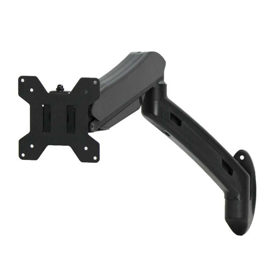NavePoint Single Monitor LCD Adjustable Gas Spring Wall Mount