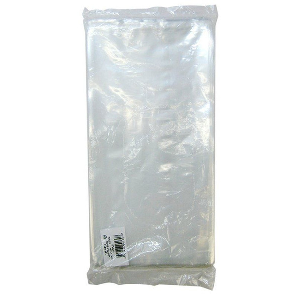 Elkay Plastics Flat Poly Bags - 12" Long x 6" Wide (.002MM) - 100 Pack