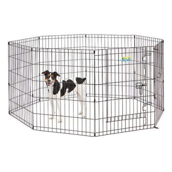 MidWest Contour Wire Exercise Pen with Door for Dogs and Pets - 30" tall - 1 count