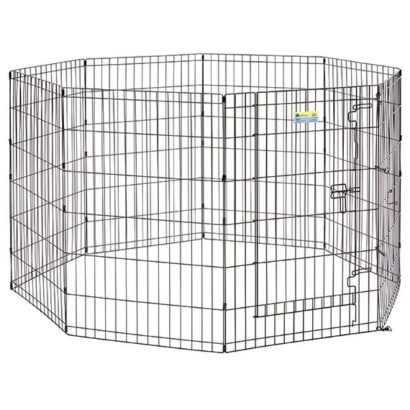 MidWest Contour Wire Exercise Pen with Door for Dogs and Pets - 36" tall - 1 count