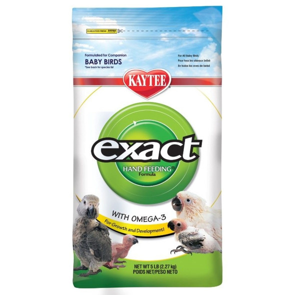 Kaytee Exact Hand Feeding Formula for All Baby Birds - 5 lbs