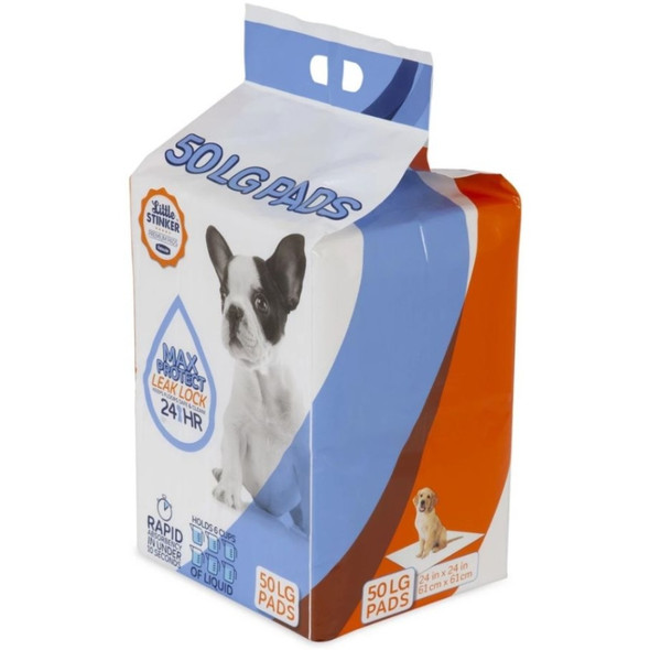 Precision Pet Little Stinker Housetraining Dog Pee Pads - 24" x 24" (50 Pack)
