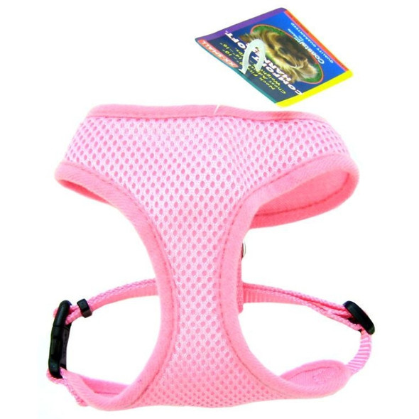 Coastal Pet Comfort Soft Adjustable Harness - Pink - X Small - Dogs 7-10 lbs - (Girth Size 16"-19")