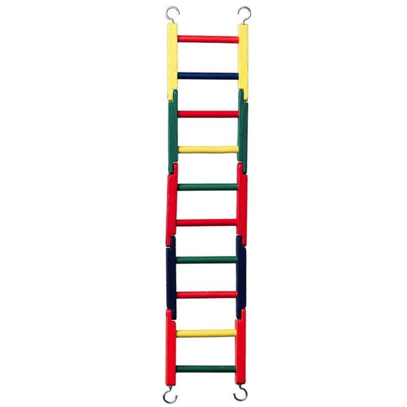 Prevue Carpenter Creations Jointed Wood Bird Ladder 20in. Long Multicolor - 1 count