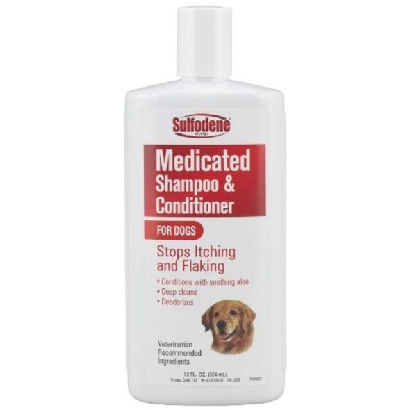 Sulfodene Medicated Shampoo - 12 oz