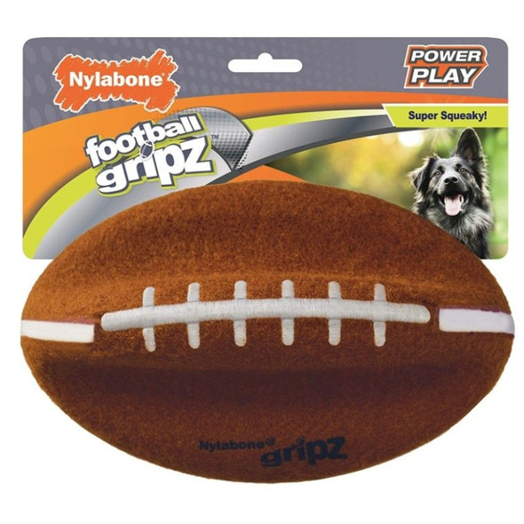 Nylabone Power Play Football Large 8.5" Dog Toy - 1 count