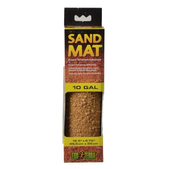 Exo-Terra Sand Mat Desert Terrarium Substrate - 10 Gallon - (19.5"L x 9.75"W)