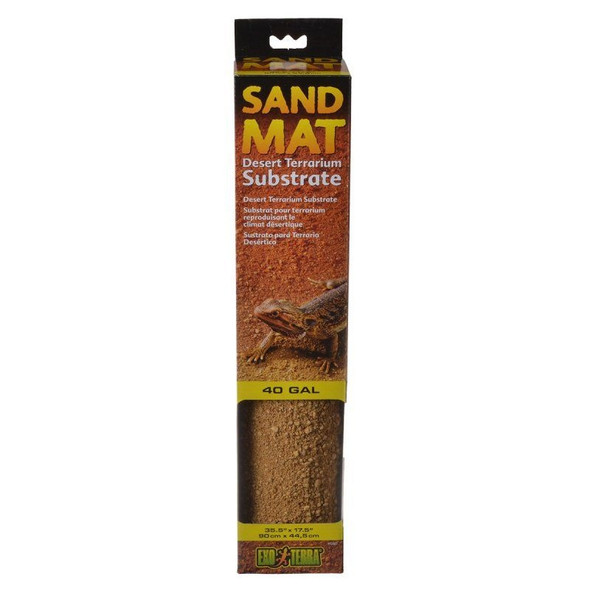 Exo-Terra Sand Mat Desert Terrarium Substrate - 40 Gallon - (35.5"L x 17.5"W)