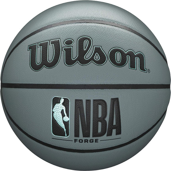 NBA Forge Series Indoor/Outdoor Basketballs - Blue Grey
