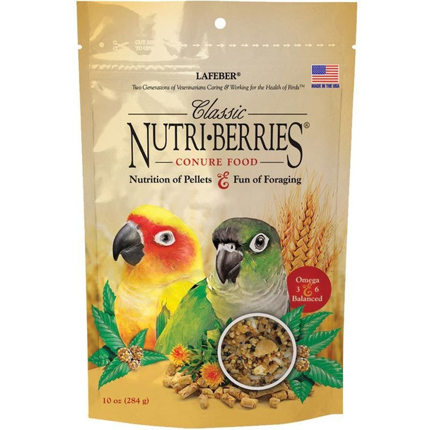 Lafeber Classic Nutri-Berries Conure Food - 10 oz