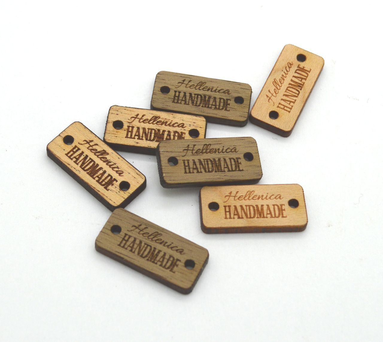 Solid Brass Rectangle Tag - CUSTOM ENGRAVED