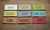 50 Laser engraved leather labels 0.75x2 inches - made from real leather