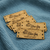 Cork Fabric Labels 0.75 x 2 inches, sold in sets of 25 - Use our Designer tool