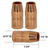 169-715 Miller Gas Nozzle 1/2" ID M-10 M-15 & Hobart H-9A H-9B
