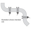 Tack Weld Clamp Sanitary Tube 1/4" - 6.0"