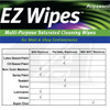 Aquasol EZ Wipes Saturated Cleaning Wipes 100 Pack