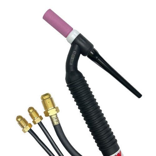 18F-25 Tig Torch W-350-F Style Flex 25' Ready to Weld