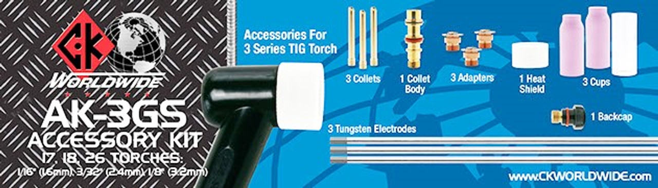 CK AK-3 Accessory Kit 3 Series Torches 17 18 26