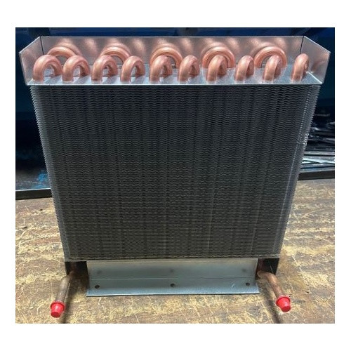 Dimensions 10.5" High x 10.0" Wide x 2.75" Thick 3/8" Hose Barbs