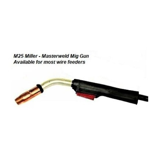 M25 169-598 Miller Hobart 25A Masterweld Mig Gun 15'