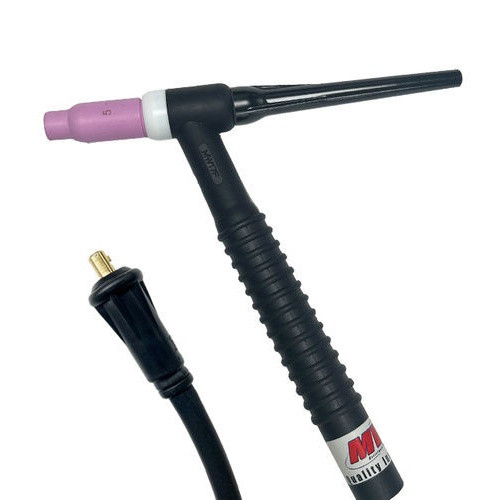17F-25RFT A-150 Style Flex Tig Torch 150 A 25' Cable w/ Flow Thru Dinse 25
