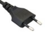 EURO 2 Pin Plug