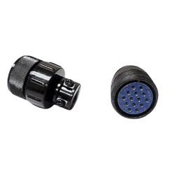 14 Pin Cable Mount Miller Hobart Plug 120-27S Female