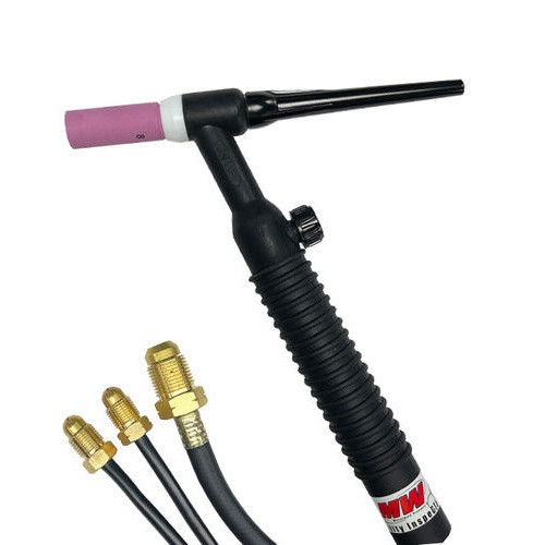 MW 18V-12 Tig Torch w/Gas Valve 350 A 12.5' Ready to Weld