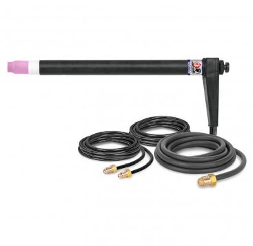 CWMT512-18 Cold Wire Feed Tig Torch 500A 18" Barrel Water Cooled 12.5' CWMT512-18 Cold Wire Feed Tig Torch 500A 18" Barrel Water Cooled 12.5'
