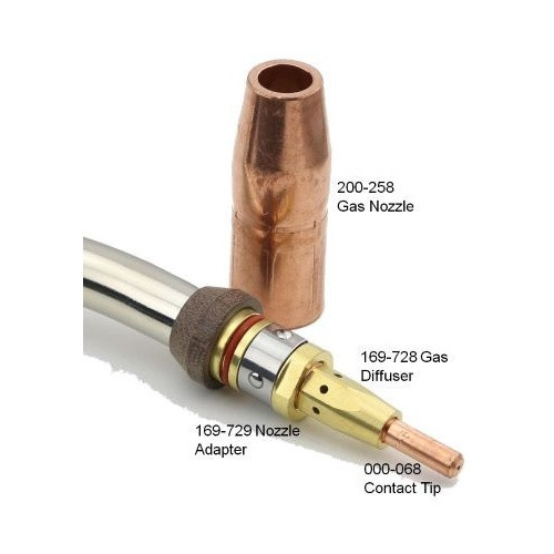 M40 169-606 Miller Hobart 25A Masterweld Mig Gun 15'