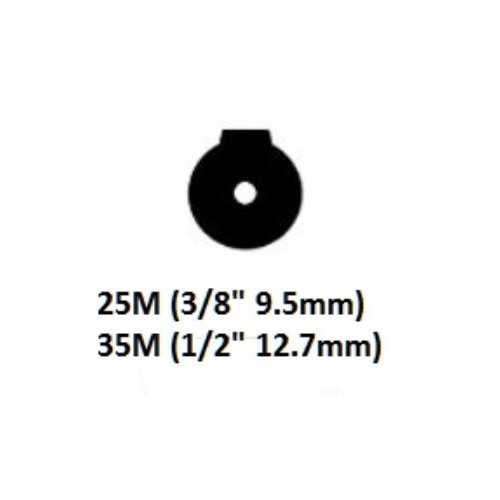 CK SL2-25M-24 Dinse Safe-Loc Connector w/ Gas Flow Thru