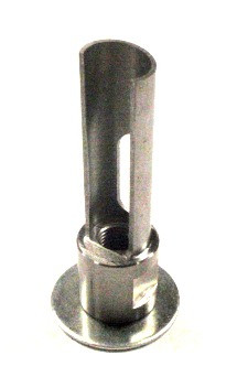 Single edge reamer with 3/8-24 female thread may be used with
Binzel TCS, CMI, Dinse, AEWI, Sentry, NuTec, American Weldquip, Wire Wizard
and other Robot welding nozzle cleaning stations.
