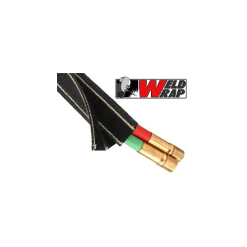 Cable Cover Weld Wrap Techflex Black 50' WWN Shop Rolls