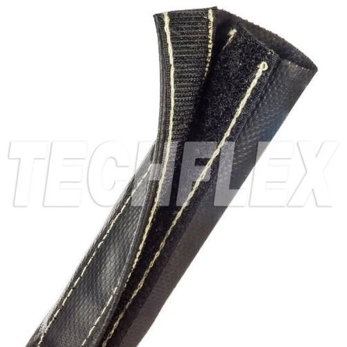 Cable Cover Turtle Wrap DWT TechFlex Black 25' Shop Roll 1" - 6"