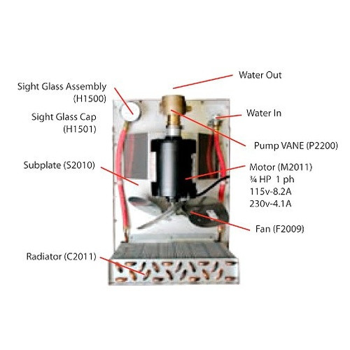 Water Cooler R2200V 6 Gal. 30,000 BTU