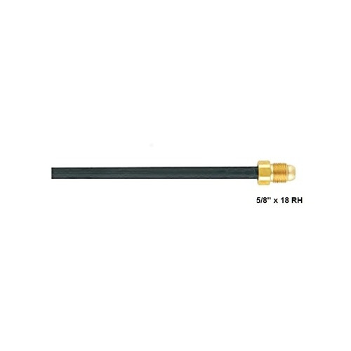 Argon fitting is 5/8" x 18 RH