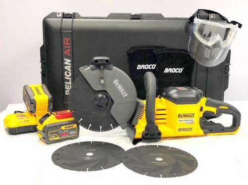 BRO-60v-9cs Cut Off Saw 9" Broco Battery Powered