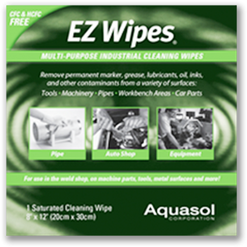 Aquasol EZ Wipes  Saturated Cleaning Wipes 500 Pack