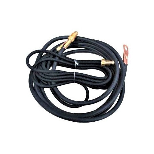 2-Piece, 25 ft Length, For All Brands / Models:
CK products: CK26, CK26V, 26F, 26FV
Weldcraft : WP-26V, WP-26, WP-26V
Miller: A-200, A-200V, A-200F, A-200FV
Lincoln: PTA-26, PTA-26V, PTA-26F, PTA-26FV