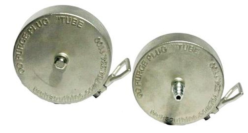 PC Caps Purge Caps for Sanitary Tube 1" - 6"