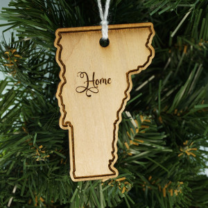 State Ornament Vermont Home