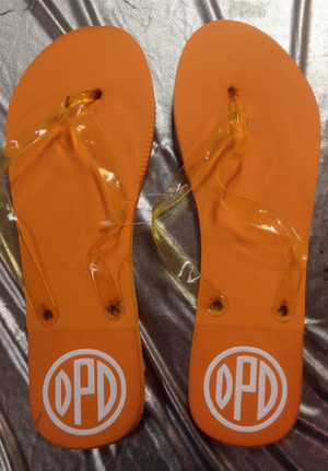 Monogrammed Flip Flops