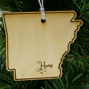 State Ornament Arkansas Home