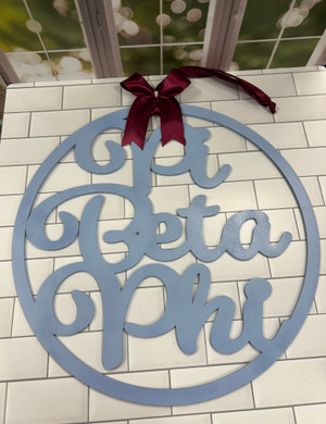 Pi Beta Phi Door Hanger