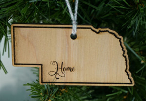 State Ornament Nebraska Home