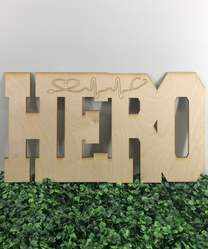 DIY  Hero Wood Door Hanger