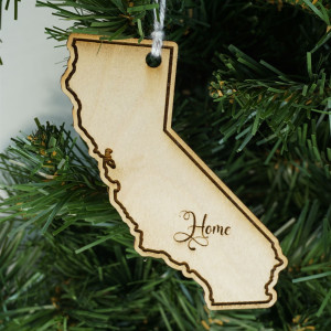 State Ornament California Home