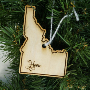 State Ornament Idaho Home